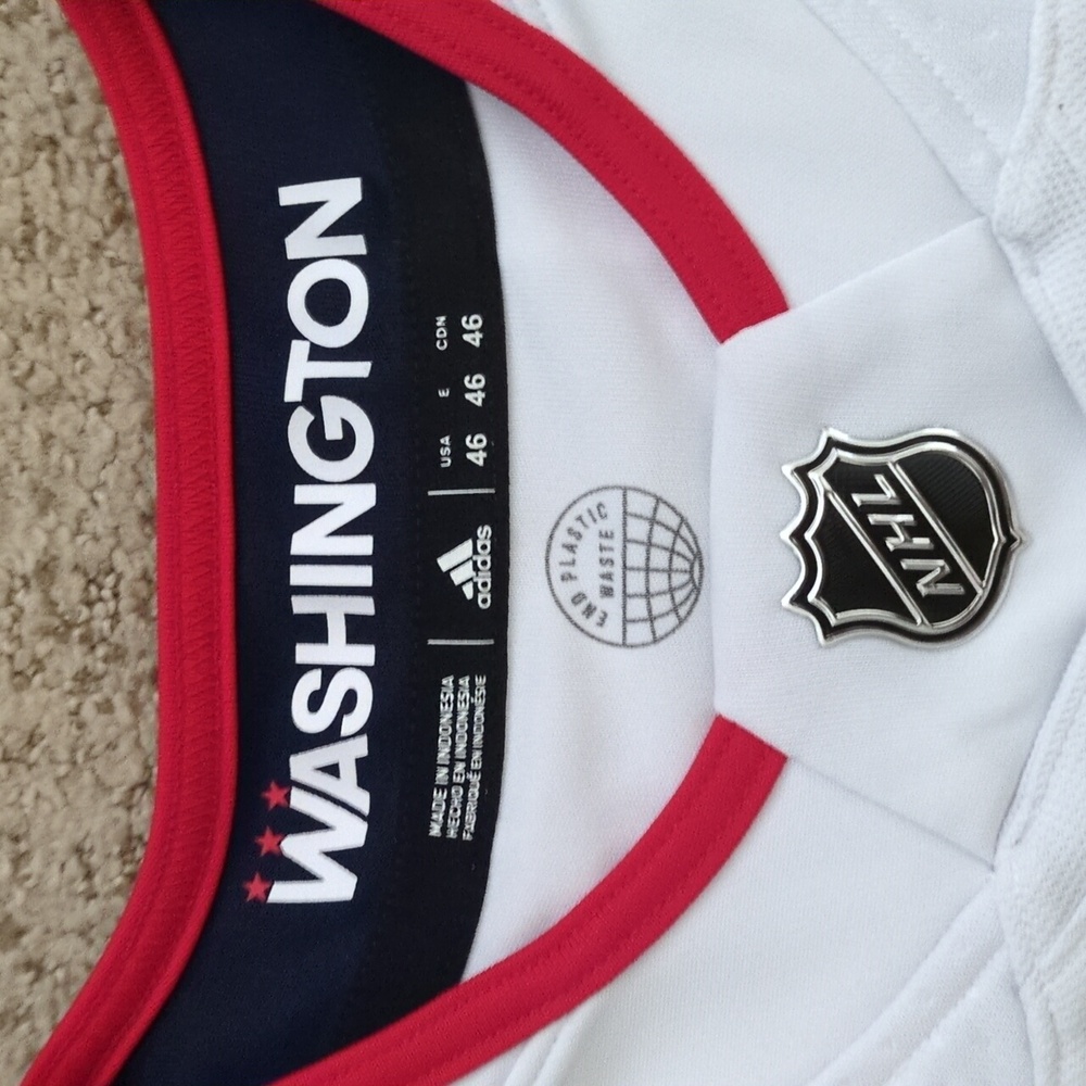 Adidas Washington Capitals 2023 NHL Stadium Series Jersey White Adult 46 - Picture 4 of 7
